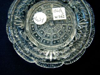 Antique Flint Glass Cup Plate Lee Rose 156A; EAPG,  Lacy,  Boston Sandwich 3