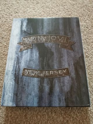 Bon Jovi Jersey Deluxe 2 Cd/dvd Box Set Rare