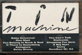 Tin Machine (david Bowie) Ii Rare Promo Advance Cassette 