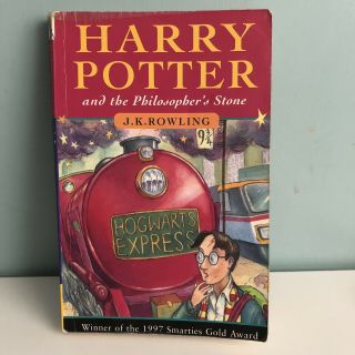 Harry Potter And The Philosopher’s Stone Pb Book Rare First Edition 38th Print