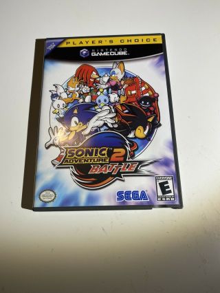 Sonic Adventure 2 Battle (gamecube,  2002) Complete Rare