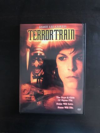 Terror Train Dvd 1980 Rare Horror Oop Jamie Lee Curtis Scary Halloween