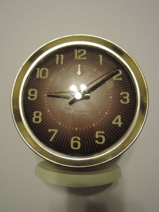 Rare Vintage Ingraham Alarm Clock Running