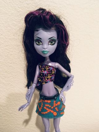 Monster High Create A Monster Purple Sea Monster Girl Doll CAM Mattel RARE 2