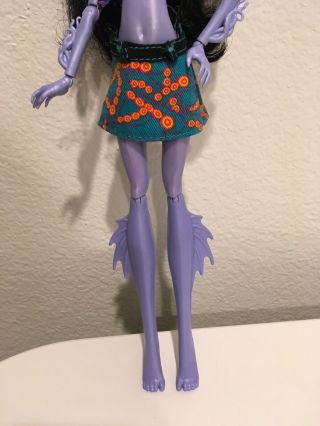 Monster High Create A Monster Purple Sea Monster Girl Doll CAM Mattel RARE 3
