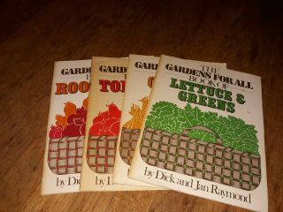 4 - The Gardens For All Book Of Lettuce Greens Tomatoes Onions Root Crop Dick Jan