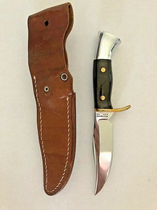 RARE Westmark USA 702 Fixed Blade Knife with Sheath Western Cutlery 2