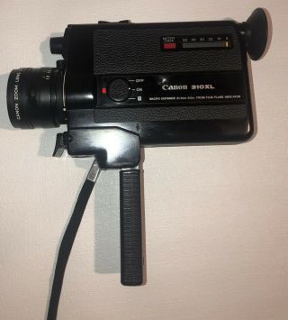 Canon 310xl 8mm Movie Camera Vintage - Rare
