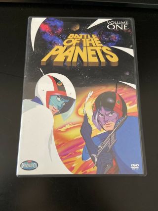 Battle Of The Planets - Vol.  1 (dvd,  2001) Rare Oop With Insert