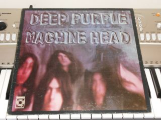Deep Purple - Quad Machine Head U.  S.  Lp Warner Bros.  Smoke On The Water Rare Oop