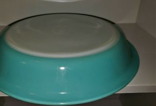 Vintage Pyrex 209 9 " Robins Egg Blue Pie Plate Glass Turquoise Aqua Made In Usa