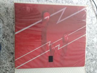 Trapper Keeper Designer Series Vintage Mead Rare Zig - Zag Patern Late 80s Red