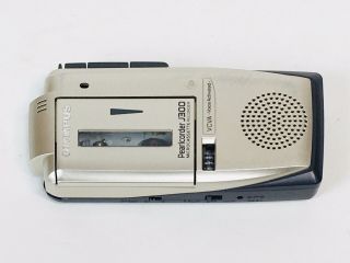 Rare Vtg Olympus Pearlcorder J300 Micro Cassette Voice Activated Recorder