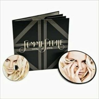 Britney Spears Femme Fatale Premium Fan Edition Cd Album 7 " Vinyl Rare Limited N