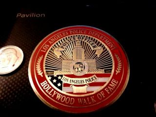 Rare Lapd Limited Edition 2/5 Pandemic Removal Challenge Coin