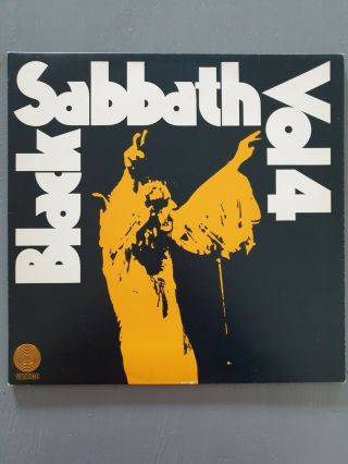 Black Sabbath Vol 4 Vertigo Swirl Original1972 First Press Vinyl Lp Record Rare