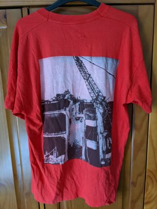 Rage against the machine bombtrack Vintage 1993 shirt.  Rare.  Nirvana,  grunge era 2