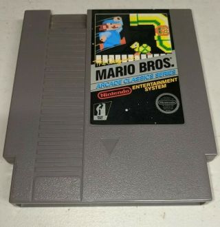 The Mario Bros.  Arcade Classics Series (nintendo) Nes - - Rare