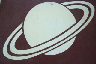 Vintage Planetarium Museum Road Sign 