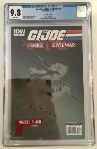 G.  I.  Joe: Cobra Civil War 0 Rare Muzzle Flash Edition Dell 