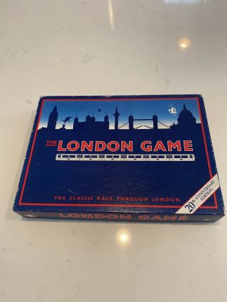 The London Game 20th Anniversary Edition Complete Rare Underground Tube Vintage