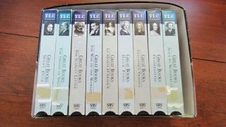 Tlc The Learning Channel Great Books Vhs Videotape 9 Of 10 Rare Collector Set