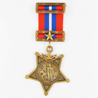 Cased Us Badge Civil War Order Of Medal Honor Of Navy 1896 - 1904 Type Ⅲ Navy Rare