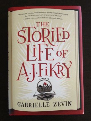 Gabrielle Zevin Signed 2x The Storied Life Of A.  J.  Fikry First Edition Rare