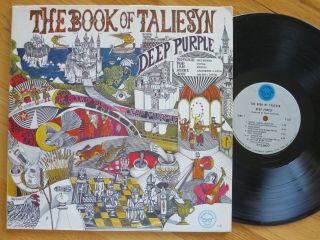 Rare Vintage Vinyl - Deep Purple - The Book Of Taliesyn - Tetragrammaton T - 107 - Ex