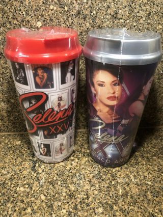 Selena Quintanilla 2020 Limited Edition Set Of 2 Cups Selena Rare Selena Cups