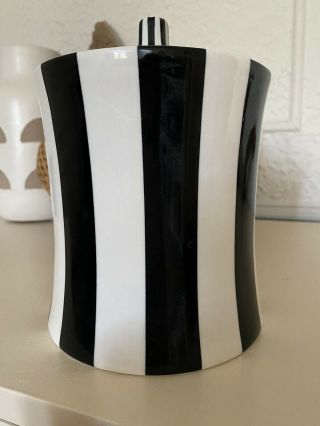 Jonathan Adler RARE Vice Canister Downers Ceramic 2