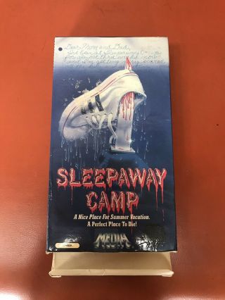 Sleepaway Camp Vhs Media Horror Rare Htf