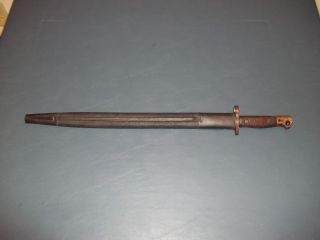 Very Rare Vintage Wwi Era 1907 Wilkinson Bayonet Marked Australia On Handle