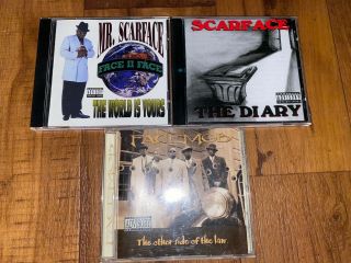 Scarface “the World Is Yours ” “the Diary” Facemob Rare Oop
