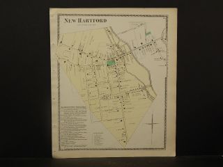 York,  Oneida County Map,  1874 Hartford Z2 58
