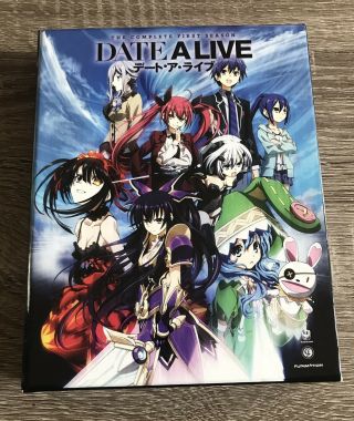Date A Live Complete Season 1 Limited Edition Blu Ray/dvd Rare Oop