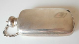 Antique Thomas Wilkinson Victorian Silver Plate Pocket Flask 2