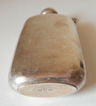 Antique Thomas Wilkinson Victorian Silver Plate Pocket Flask 3