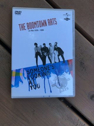 Boomtown Rats: Someone’s Looking At You Dvd.  Rare