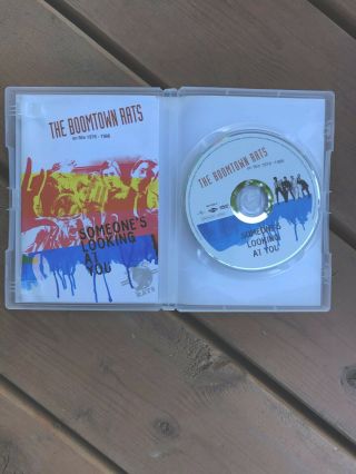 Boomtown Rats: Someone’s Looking At You DVD.  Rare 3