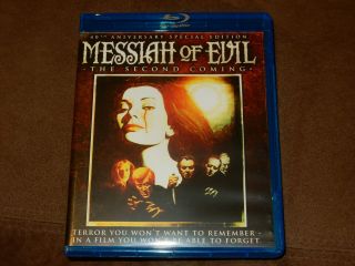 " Messiah Of Evil " The Second Coming 17 Code Red Blu - Ray Oop Rare