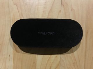 Tom Ford Velour Sunglasses Eyeglass Case Black Rare