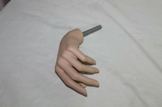 Vintage Mannequin Female Left Hand Bent Wrist
