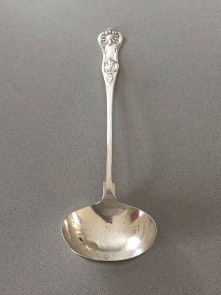 Silver Plated - Large Soup Ladle/ Spoon - 13 1/2 " Kings Pattern Jay’s Epns A1