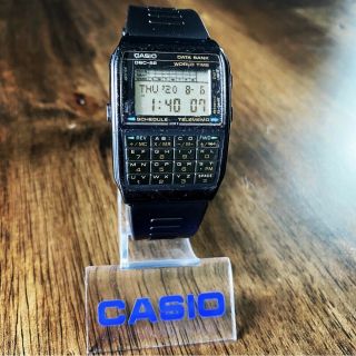 Rare Vintage 1988 Casio Dbc - 62 Data Bank Calculator Watch Made In Japan Mod 676