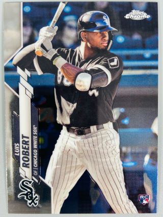 Luis Robert Rookie Card 2020 Topps Chrome Rc Rare Very Hot Sp White Sox $$$