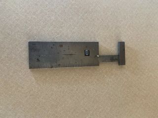 Rare Vintage Brown & Sharpe 3 " Micrometer Pocket Caliper