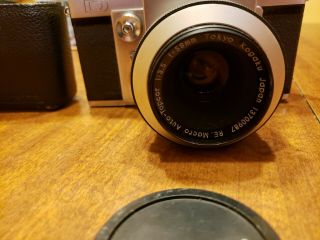 Beseler Topcon D Camera And Rare Lense 58mm re Marco Auto Topcor 2