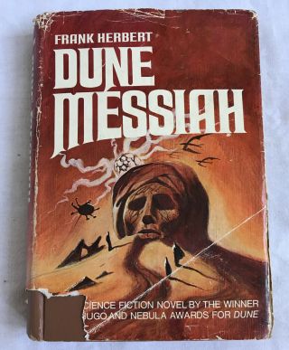 Rare 1st Print Dune Messiah/ Frank Herbert/ Putnam 1969 Vintage