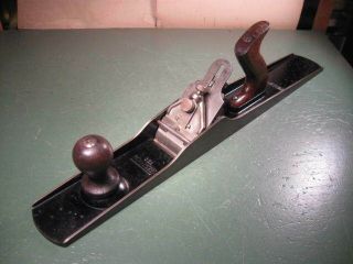 Old Vintage Woodworking Tools Rare Sargent No.  722 Autoset Jointer Plane